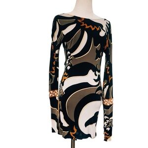 SOLD - DO NOT PURCHASE - Emilio Pucci Abstract Dress